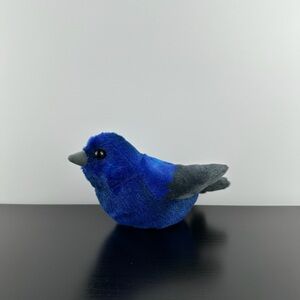 Wild Republic K&M Audubon Purple Martin Bird 7” Blue Plush Sound Does Not Work